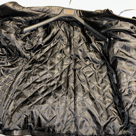 Excelled Genuine Leather Black Jacket EUC 3X - Picture 6 of 9